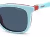 Сонцезахисні окуляри Polaroid PLD 8055/CS 4E346C3 дитячі Синій, Червоний, Вайфарер - 6