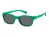 Сонцезахисні окуляри Polaroid PLD K006/S 1ED44M9 дитячі Зелений, Прямокутна - 1