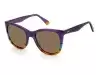Сонцезахисні окуляри Polaroid PLD 4096/S/X DKT52SP Фіолетовий, Мультикольор, Cat Eye - 1