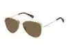 Сонцезахисні окуляри Polaroid PLD 4103/S 01Q58SP Золотий, Aviator - 1