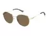 Сонцезахисні окуляри Polaroid PLD 4135/S/X 01Q54SP Золотий, Кругла - 1