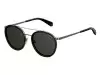 Сонцезахисні окуляри Polaroid PLD 6032/S 80753M9 Чорний, Срібний, Round - 1