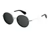 Сонцезахисні окуляри Polaroid PLD 6079/F/S 80753M9 Чорний, Срібний, Round - 1