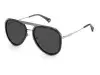 Сонцезахисні окуляри Polaroid PLD 6151/G/S KB759M9 Срібний, Сірий, Aviator - 1